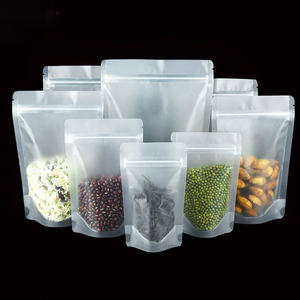 En Stock Sachet Doypack Opaque en Plastique Réutilisable Anti-humidité, avec Fermeture Zip, pour Aliments Secs, Snacks et <span class=keywords><strong>Épices</strong></span> - Product Image 2