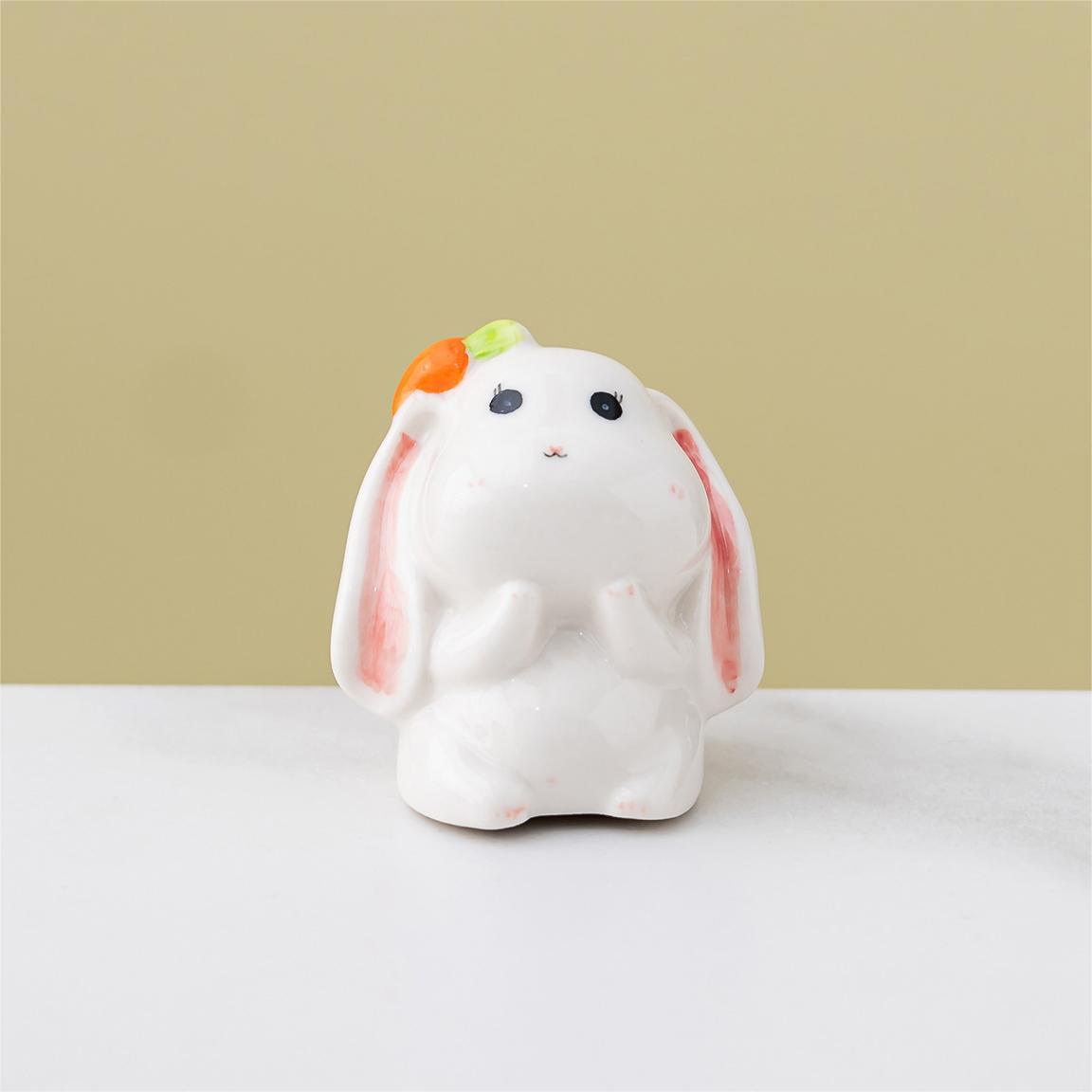 Oreille tombante blanche