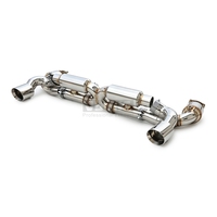 Système d'échappement à soupape haute performance en acier inoxydable pour Porsche 997 Cat Back Exhaust Valve Turbo 3.6T 2006-2012