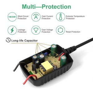 Adaptador de corriente 5V 2A 10W DC adattatore per telecamera di sicurezza Baby Monitor Scanner TV Box - Product Image 4