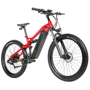 Elektrische Fiets 27.5 Inch Elektrische Mountainbike Batterij 48V 20ah Elektrisch Met Trapondersteuning Hydraulische Rem