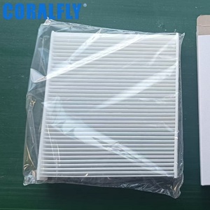 แผ่นกรองอากาศสำหรับห้องโดยสารรถยนต์แผ่นกรองอากาศ HEPA AF56057 87139-0K070 SC8180 PA10097อะไหล่รถยนต์แผ่นกรองอากาศสำหรับ Toyota - Product Image 1