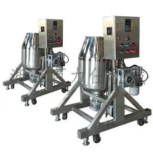 Machines rotatives de mélangeur de tambour de poudre de réservoir de mélange tournant d'acier inoxydable pour le mélange d'épices