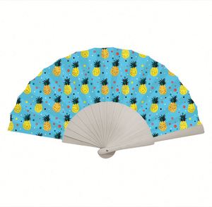 Wood Hand Fan Wedding Favors for Guest Party <b>Gifts</b> Personalized Folding Fan - Product Image 5