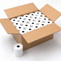 Kertas Thermal Bebas BPA 57x50mm 80x80mm Kertas Struk Kasir Kertas Printer POS untuk Restoran Supermarket Retail