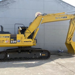 รถขุดตีนตะขาบ Komatsu PC220 มือสอง สภาพ 95% ขนาดใหญ่ 22 ตัน พร้อมเครื่องยนต์ มอเตอร์ เกียร์ ปั๊ม ได้มาตรฐาน CE/EPA ขาย - Product Image 1