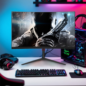 Moniteur d'ordinateur <span class=keywords><strong>de</strong></span> bureau incurvé ultra-large IPS 34 pouces 21:9 à vision complète, personnalisé en usine, 60Hz 144Hz - Product Image 2