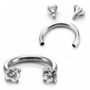 Tabique nasal con incrustaciones de diamantes Anillo nasal tipo C Pendientes de cartílago de <span class=keywords><strong>la</strong></span> oreja <span class=keywords><strong>en</strong></span> <span class=keywords><strong>espiral</strong></span> al por mayor - Product Image 1