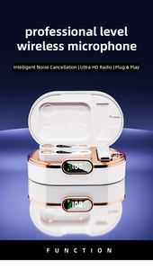 Nuevo condensador <span class=keywords><strong>de</strong></span> grabación Vocal S36 2,4G, micrófono <span class=keywords><strong>de</strong></span> cantante <span class=keywords><strong>de</strong></span> grabación redondo, micrófono Led <span class=keywords><strong>de</strong></span> estudio para grabar música para <span class=keywords><strong>Titok</strong></span> - Product Image 2