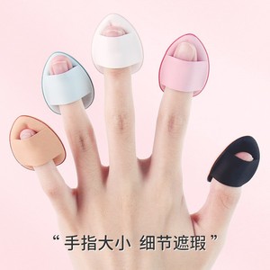 Esponja de maquillaje personalizada en forma de gota de agua, mini esponja cosmética hidrofílica de poliuretano para fijar el maquillaje - Product Image 1