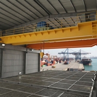 Pont roulant à double poutre 20 tonnes, équipement de levage industriel, grue à poutre mobile