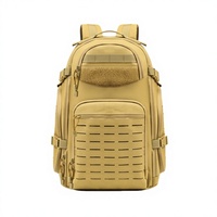 Sac à dos tactique Akmcamo 20-35L grande capacité pour sports de plein air, camping, randonnée et voyage pour hommes