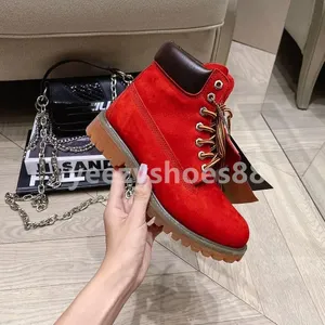 Free Shipping Fashion Classic Genuine <b>Leather</b> Upper <b>Boots</b> Women Mens Retro Waterproof Outdoor <b>Work</b> Casual Shoes Plush Lining - Product Image 4