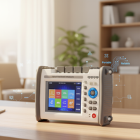 Testeur de fibre optique OTDR multifonction avec VFL, OPM, LS intégrés, écran tactile 5,6 pouces pour les tests de câblage complexe sur courte distance
