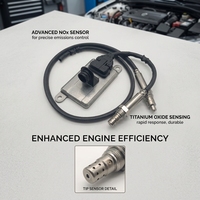 Capteur NOx haute précision 1908536 2020691 pour Scania Série 4 P G R T S Moniteur de gaz d'échappement Garantie 12 mois