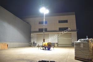 6KW ánh sáng di động tháp Máy phát điện diesel với Trailer - Product Image 6