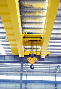 QD Model Hook Lifting Double Girder 120 Ton 100 Ton 90 Ton Overhead Crane Good Price