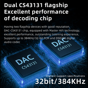 Piva Bj10 3.5Mm 4.4Mm 384 Mm/32Bit Stereo Âm Nhạc Hifi Âm Thanh Tai Nghe Khuếch Đại Công Suất Đuôi Nhỏ Dac Dsd Bộ Giải Mã Âm Thanh - Product Image 4