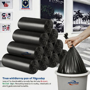 Bolsa de Basura de Plástico Reciclable Resistente de Turquía, Bolsa de Basura Perfumada con Asas de Mano, 60 Litros, con Relieve - Product Image 3