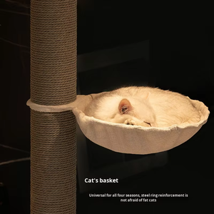 Cadre d'Escalade pour <span class=keywords><strong>Chat</strong></span> d'Intérieur en Bois Massif de Qualité Supérieure, Sisal, Résistant aux Rayures, Anti-Pointe - Product Image 4