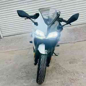 Hercules Stepless 300RR Negro Blanco Doble <span class=keywords><strong>Evil</strong></span>, Motocicleta Eléctrica con Refrigeración Líquida, Instrumento de Cristal Líquido, Freno ABS, Explosión de Potencia - Product Image 1
