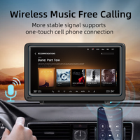 Lecteur MP5 intelligent pour voiture avec écran tactile de 7 pouces, compatible Apple Carplay et Android Auto, fonction émetteur FM, lecteur DVD universel pour voiture