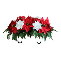 Bunga Daisy Sutra Buatan Tahan Lama Merek YC, Laris Manis, untuk Dekorasi Makam, Pemakaman, Musim Semi & Panas, Luar Ruangan, Qingming