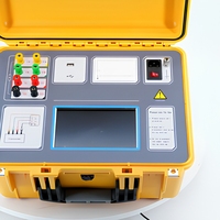 Testeur de résistance DC à écran tactile HVD-834 0,1-20A 10mΩ-1,5Ω Détecteur portable de résistance des enroulements de transformateur pour postes de transformation
