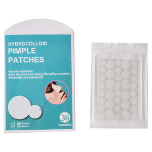 Cerotti Idrocolloidali per Acne e Brufoli con Olio di Tea Tree e Calendula, 18 Pezzi, a Forma di Stelle e Cuori Rosa - Product Image 3