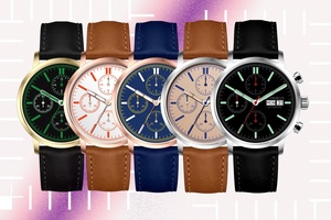 Nouvelle montre chronographe automatique mécanique 3LZF2 de Chine 2022, mouvement automatique, C9 superluminescent, acier, 40 mm, petits aiguilles noires - Product Image 6