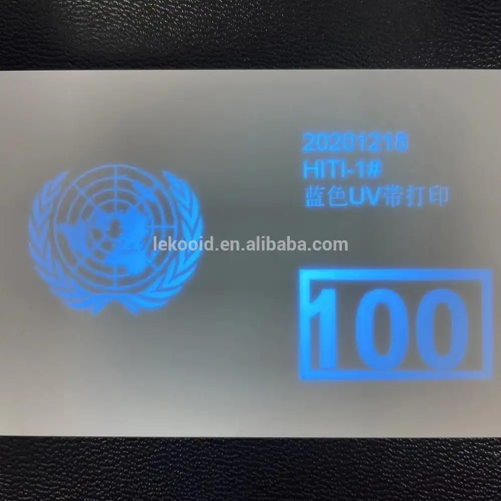 Compatible red green blue yellow ZEBRA P330I UV invisible Barcode Printer Ribbon 1000prints
