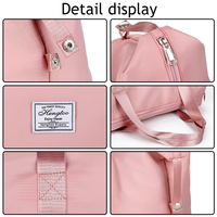 Nouveau sac de sport de voyage personnalisé en gros, sac de yoga pliable, grande capacité, imperméable, de haute qualité, sac de sport de plein air
