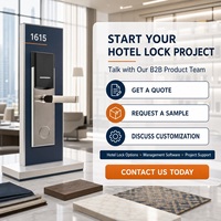 Serrure d'hôtel intelligente RFID, logiciel de gestion d'hôtel gratuit, système de serrure de porte numérique électronique pour chambre d'hôtel, bureau, appartement