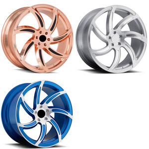 SY-02081 Jantes forgées sur mesure monobloc 1 pièce 15-24 <span class=keywords><strong>pouces</strong></span> en or rose pour <span class=keywords><strong>Volkswagen</strong></span> Golf Polo Passat Tiguan Touareg Arteon - Product Image 2