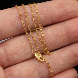 JINAO <span class=keywords><strong>oro</strong></span> pieno di gioielli fabbrica Bijoux donne incontri Versatile durevole all'ingrosso 3 + 1 NK catena 14K pieno d'<span class=keywords><strong>oro</strong></span> - Product Image 4