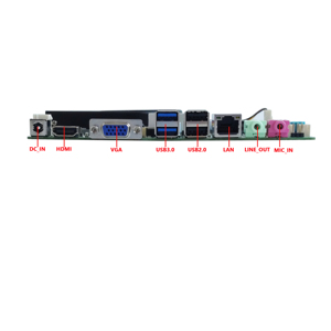 Carte mère ELSKY mini-itx ddr3 QM9600 double cœur 2.5G i7-<span class=keywords><strong>6500</strong></span> Realtek ALC662 1*VGA DB15 1*LVDS/EDP MSATA3.0 HD-MI 2*DDR3 SODIMM - Product Image 2