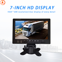 Usine en gros Firecore HX-07 moniteur de voiture Android 7 pouces 4 canaux Chine voiture DVR moniteur CVBS moniteur voiture HD