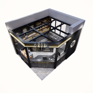 LUX Design Bespoke High End Custom Outdoor Mall Kiosk Mostradores de cafetería con 5 años de garantía y más de 500 tiendas de capacidad - Product Image 1