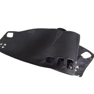 Tự động phụ kiện siêu mịn Stain Resistant đen trung tâm giao diện điều khiển Bảng điều khiển dù để che nắng Protector mat - Product Image 4