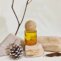 Flacon compte-gouttes de 30 ml en verre brun foncé, opaque, protecteur contre la lumière, avec bouchon à vis, pour huiles essentielles et cosmétiques, petit échantillon, lot de 100 pièces