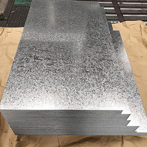 Meilleure vente <span class=keywords><strong>de</strong></span> tôle d'acier doux galvanisé Tôle d'acier Z120g Tôle d'acier galvanisée à chaud Z180g - Product Image 3