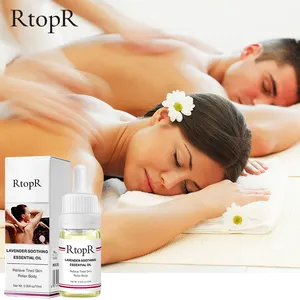 Wholesale RtopR lavender full body blood circulation promoting muscle soreness improving bone cells activating massage sex oil