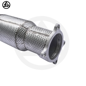 Downpipe Catalizado CSZ ODM de Alta Calidad para <span class=keywords><strong>Porsche</strong></span> <span class=keywords><strong>Macan</strong></span> 2.0T 95B, Downpipe de Alto Flujo con Sistema de Escape con Protector de Calor - Product Image 5