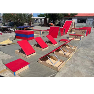 Mousse d'arrière-cour personnalisée Parcours Ninja Équipement d'obstacles Parcours d'obstacles Ninja Guerrier Équipement de parkour pour enfants exporté - Product Image 2