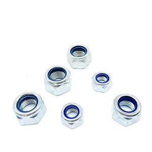 Baja karbon galvanis Din985 nilon mur Self <span class=keywords><strong>Lock</strong></span> M10 mur kunci nilon - Product Image 3