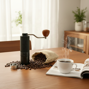 <span class=keywords><strong>Moulin</strong></span> à café manuel CNC à meules hexagonales, double roulement, pour expresso, pour le café filtre, pour la cafetière à piston, 30g, <span class=keywords><strong>moulin</strong></span> à café portable manuel - Product Image 1