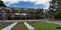 Edificio Industrial Prefabricado de Estructura de Acero Ligero, Almacén, Taller
