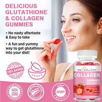 Collagène du fabricant d'origine avec biotine, 60 gommes, produit de beauté, soutient la beauté des cheveux, de la peau et des ongles, saveur fraise, complément alimentaire