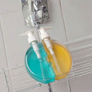 Bouteille de bain PET mère enfant personnalisable avec double paille boîte de gel douche <span class=keywords><strong>vide</strong></span> pour nettoyant pour le visage manipulation de surface mate - Product Image 6