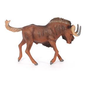 Figuras de Animales de Juguete de PVC Sólido al por Mayor, Modelo de Estatua de Simulación de Gnu - Product Image 5